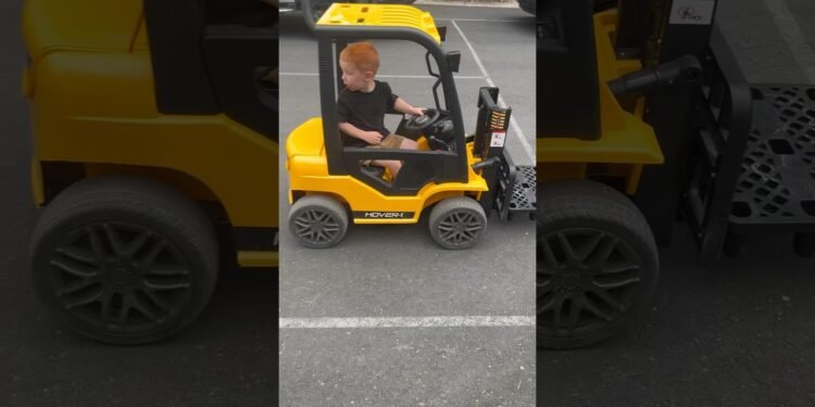 Forklift Qualified #kidstoys #forklift