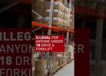 11-year-old busted riding a forklift for an area corporate