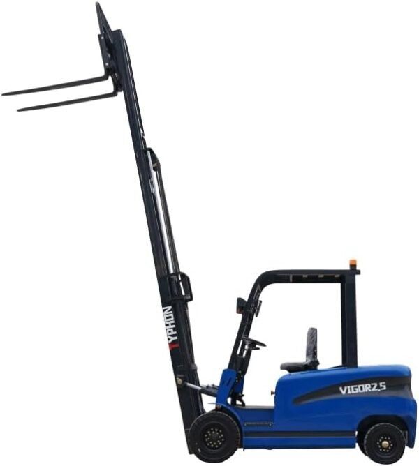 2025 TYPHON Vigor 2.5 Blue Electric Forklift 2.5 Ton Lifter Lift Truck Jitney Hi-Lo - Image 5