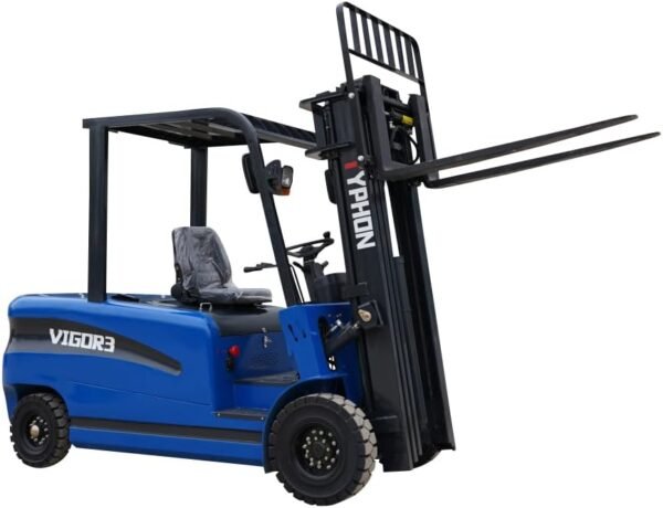 2025 TYPHON Vigor 3.0 Blue Electric Forklift 3 Ton Lifter Lift Truck Jitney Hi-Lo - Image 3