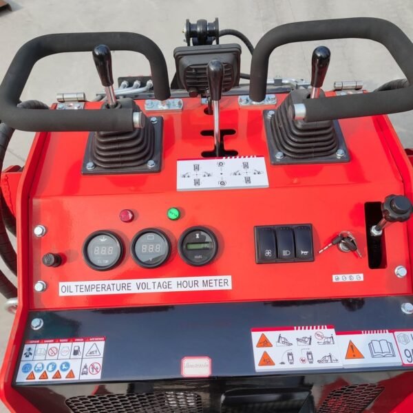 TYPHON STOMP 1,760lbs Mini Skid Steer 13.5hp Gas EPA Engine Great for Digging, Levelling, Forklift and Construction - Image 4