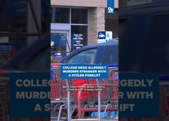 Faculty grad allegedly murders stranger with a stolen forklift