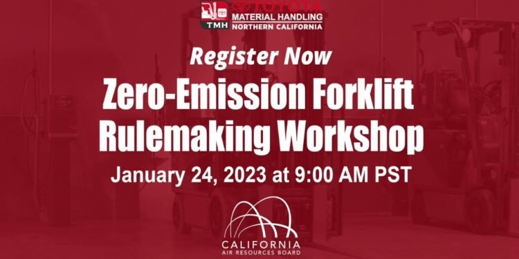 0-Emission Forklift Information & The Long run of IC Forklifts In California PART 3
