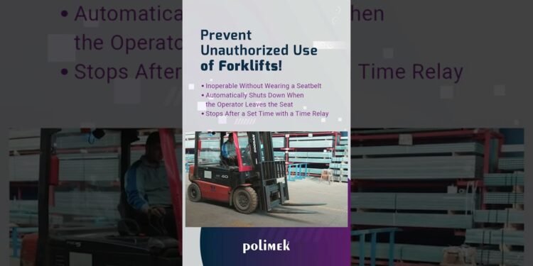 Revolutionize forklift protection with Polimek!