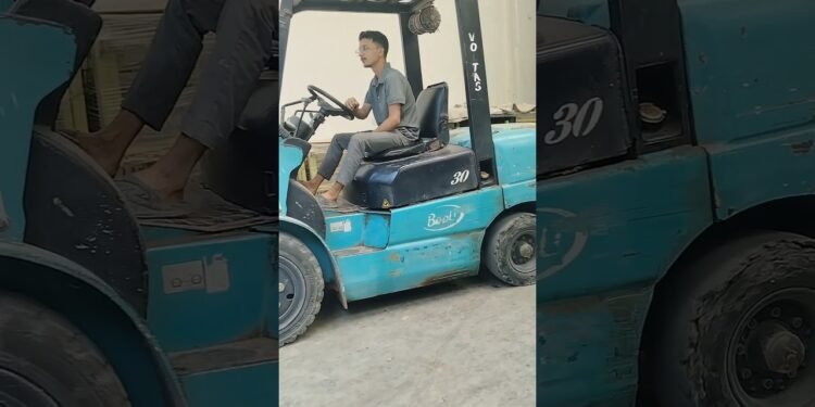 Forklift Voltas Baoli Mechanic Trial | Heavy Apparatus Checking out