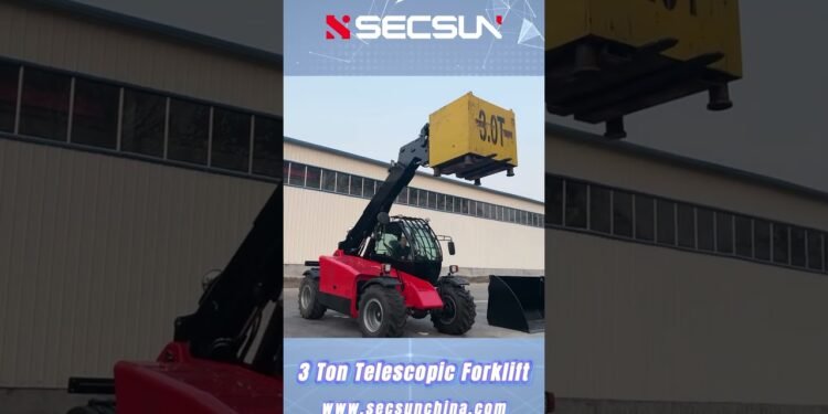 #SECSUN #telescopic #forklift #shorts #truck