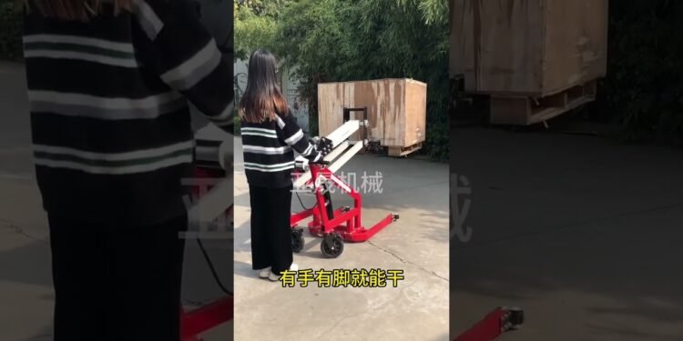 The Long run of Subject material Dealing with: Electrical Hydraulic Forklifts#shortvideo #viralshort #electriccar