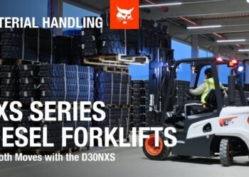 Bobcat NXS Collection Diesel Forklifts: Easy Strikes with the D30NXS