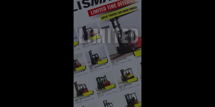 📣 Thrilling information! 📰 Lismania is out, full of wonderful forklift offers!