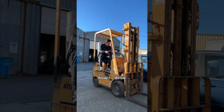 I spent $2,000 in this 40 12 months outdated forklift however it is completely value it! 💯