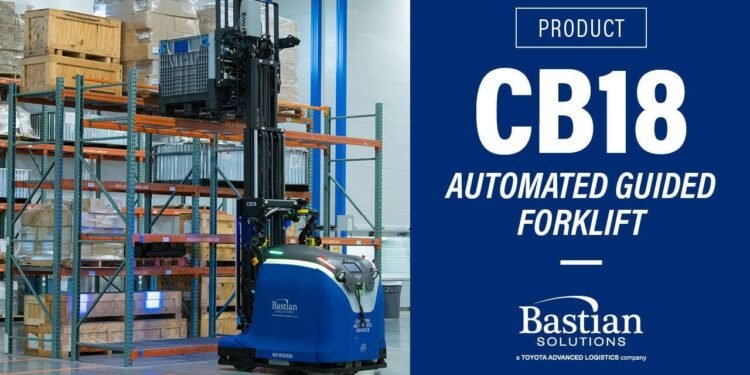 Bastian Answers CB18 Automatic Guided Forklift