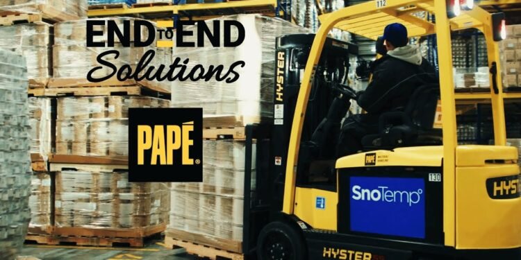 Forklifts and Raise Vehicles at Papé Subject material Dealing with