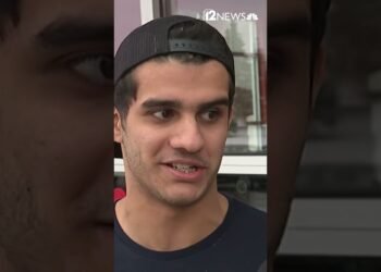 Watch: Michigan 12-year-old steals forklift, leads police on chase #shorts