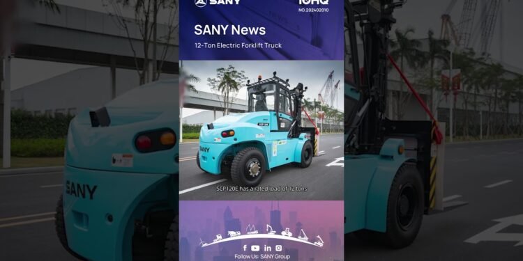 Ep. 10 of “SANY Information” covers the 12-ton electrical forklift SCP120E from Zhuhai. #SanyHighlights