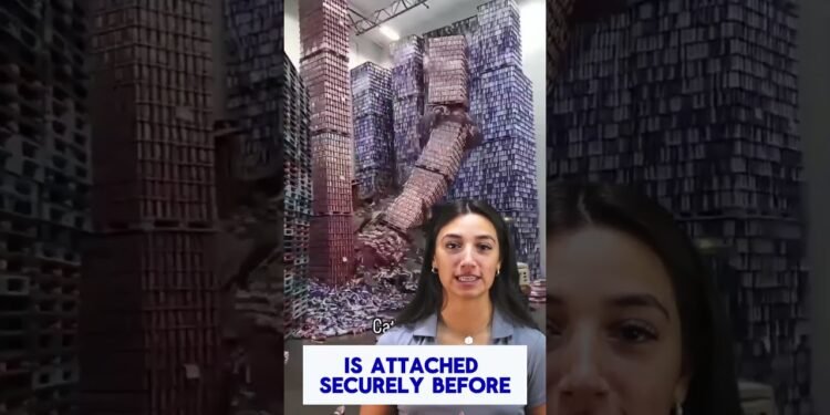 …there she is going. #forkliftfail #protection #safetyfirst #forklift #bushes