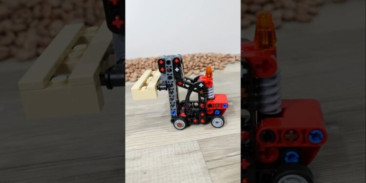 LEGO 30655 Purposes | LEGO Technic Forklift with Pallet | Exhibit | LEGO Technic 2023