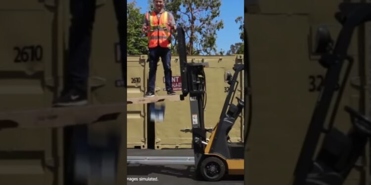 What if we dropped the Cybernet Rugged X10 from a forklift?