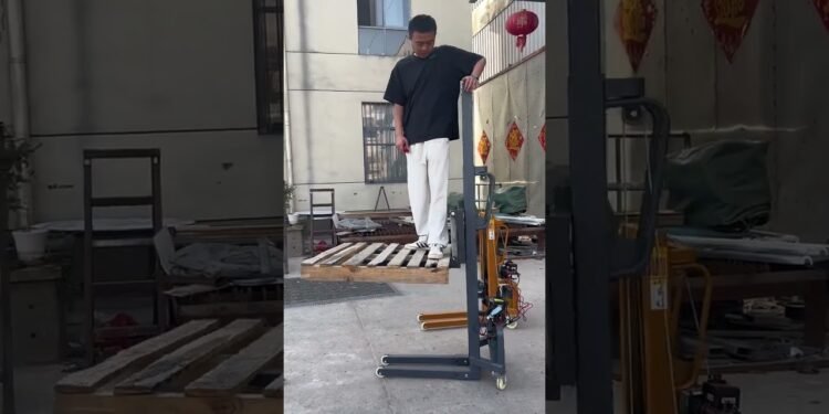 min forklift electrical small forklift portableforkTruck forklift with truck  simply just right paintings.