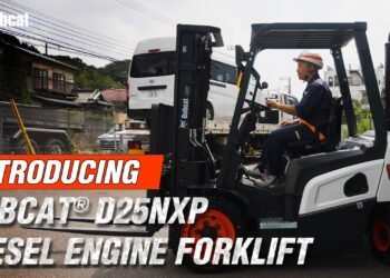Introducing Bobcat® D25NXP Diesel Engine Forklift