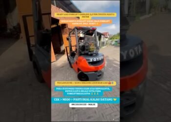 READY 2,5 TON TOYOTA GASOLINE MAST 3 METER #forklift #capcut #motivasihidup #fireonfire #information