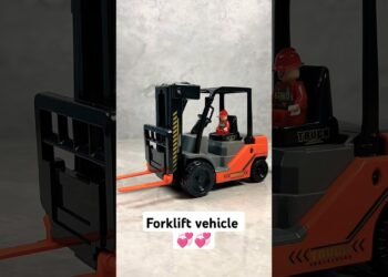 Forklift automobile truck building automobile #viral #pleasing #truck