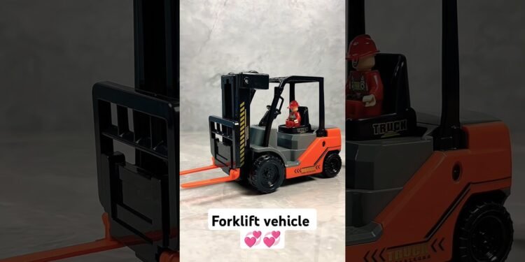 Forklift automobile truck building automobile #viral #pleasing #truck