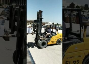 paint can loaded lowbed forklift #paint #sweet #load #lowbed #forklift #youtubeshorts #brief #fyp