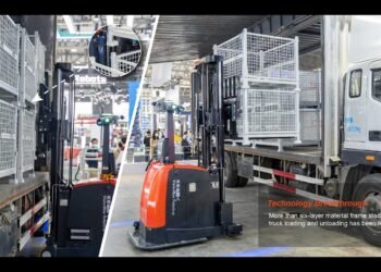 VisionNav Robotics Imaginative and prescient Guided Forklift Self sustaining AGV/AMR Cars: VNE20 Sequence