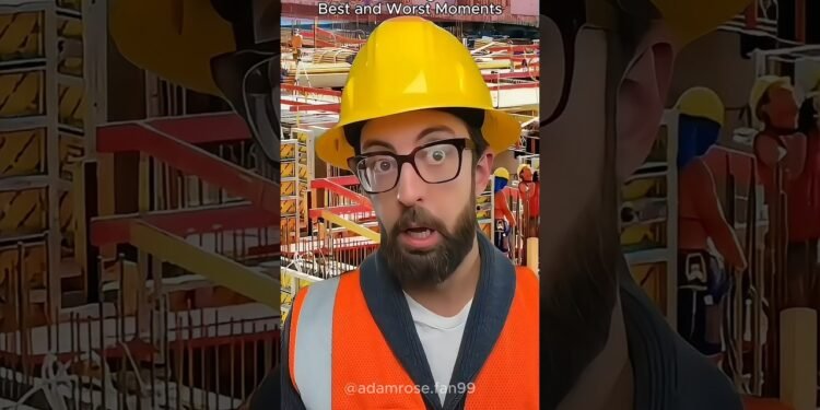Forklift Drivers Stuck on Digital camera: Highest and Worst Moments #adamrose #building #staff