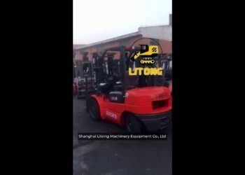heli h2000 3 ton used diesel forklift 3m lifting peak with 2 phases masts heavy accountability