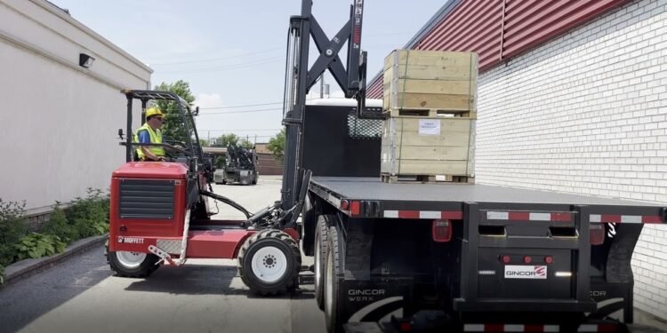 Moffett M8 55.3PL NX Truck Fastened Forklift