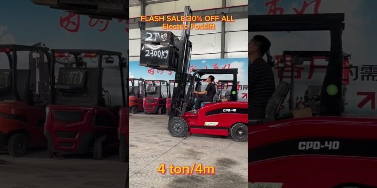 Electrical forklift,4T /4m #forklift #electricforklift #electrical #manufacturing facility