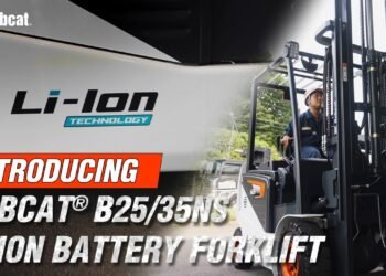 Introducing Bobcat® B25/35NS Li-ion Battery Forklift