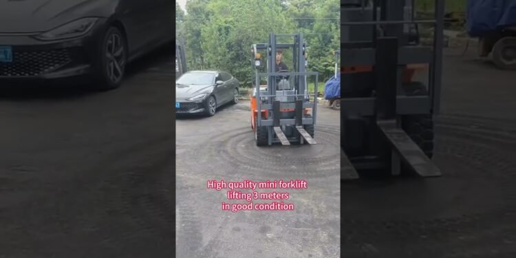 Heli 2.5 ton used mini electrical forklift in affordable value on the market #heli #china #forklift #electrical