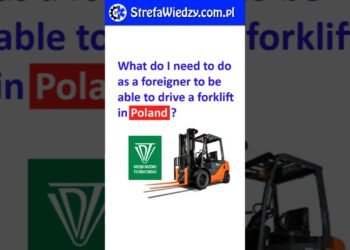 What do I want as a foreigner to pressure a forklift in PL