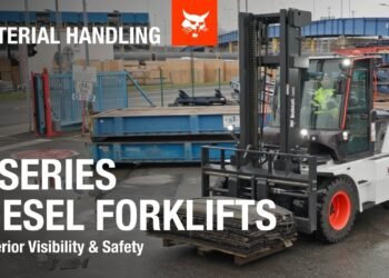 Bobcat 9 Collection Diesel Forklifts: Awesome Visibility & Protection