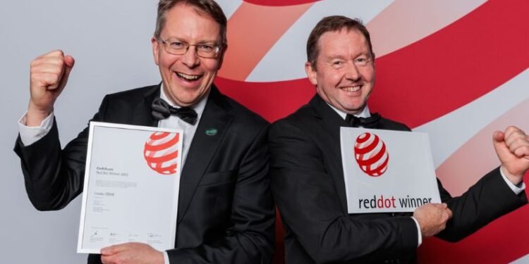 Combilift Receives its third Crimson Dot Win