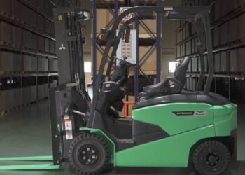 FB-CB sequence electrical forklifts from Mitsubishi Forklift Vans
