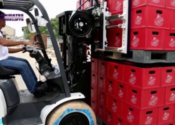 Double Pallet Handler – Fork Raise Attachment// Emirates Forklifts