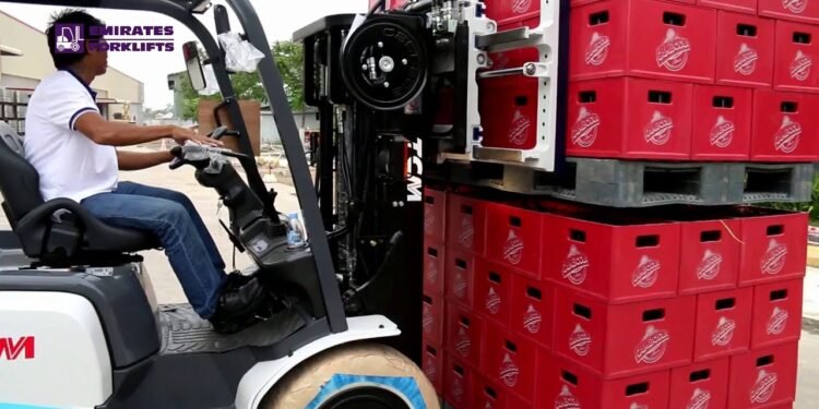 Double Pallet Handler – Fork Raise Attachment// Emirates Forklifts