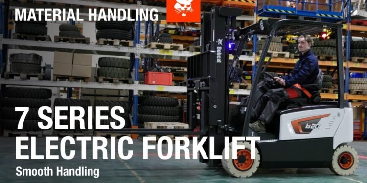 Bobcat 7 Sequence Plus Electrical Forklifts: Easy Dealing with