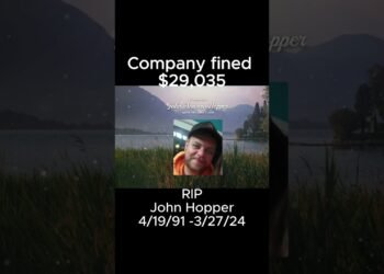 Forklift Twist of fate: Pedestrian hit with slab