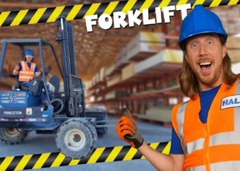 Forklift for Children | Be told Forklift with Handyman Hal | Development Apparatus A laugh Movies for Children
