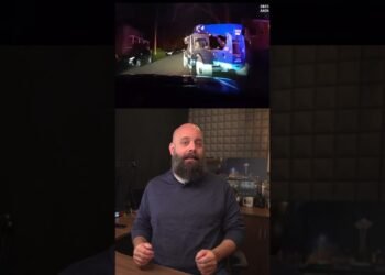 Boy Steals Forklift and leads police officers on a GTA Chase