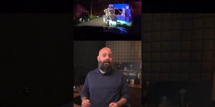 Boy Steals Forklift and leads police officers on a GTA Chase