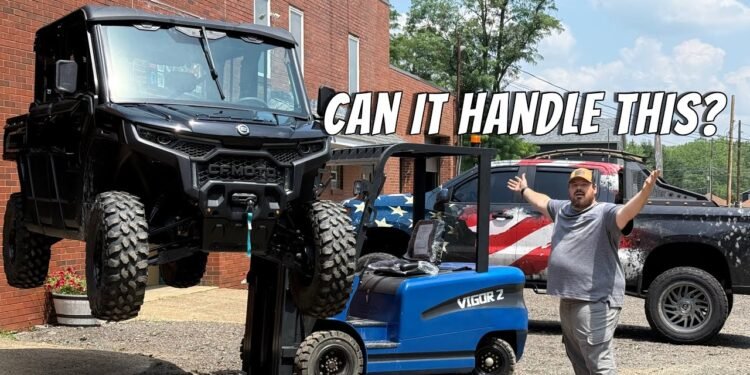 We Purchased the CHEAPEST Forklift on Amazon – You Received’t Imagine What It Can Carry!