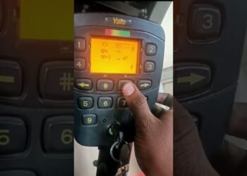 Yale forklift show pace settings #autoelectrician #forklift #forklifts