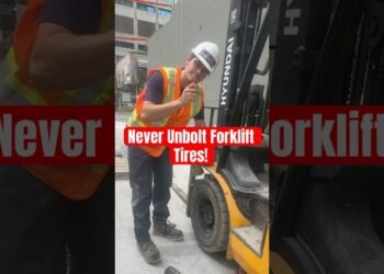 Forklift Tires Can Be Very Unhealthy!
