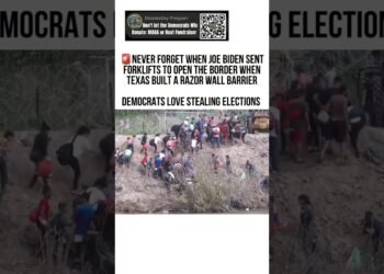 Consider the time Biden took a forklift to open the border wall to let illegals in #bordersecurity