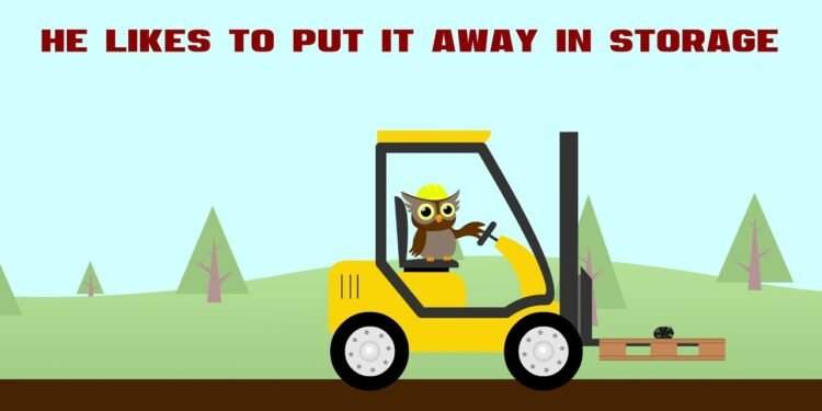Owl Using A Forklift – Parry Gripp – animation via Nathan Mazur